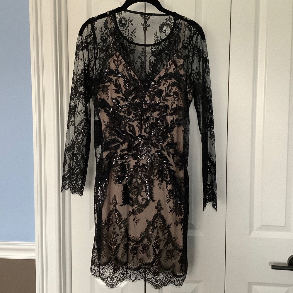 Express lace dress